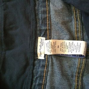 Maternity jeans capri
